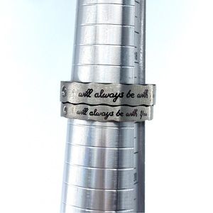 Wedding Band Set Couples Rings Silver Tone and Diamond Sizes 8.75 Size 10